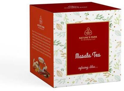 Nature's Park Masala Tea (20 Tea Bags) Unflavoured Masala Tea Bags Box