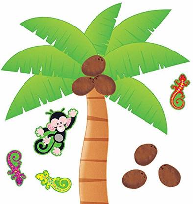 Trend Enterprises Palm Tree Bulletin Board