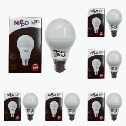 Nippo 9 W Basic Standard B22 LED Bulb
