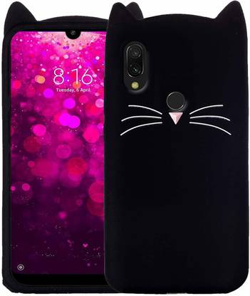 Cocklet Back Cover for Honor 10 lite Soft Silicon Cat Case Perfect Cuts and Edges Cute Cartoon Cat Ear Kitty Back Cover