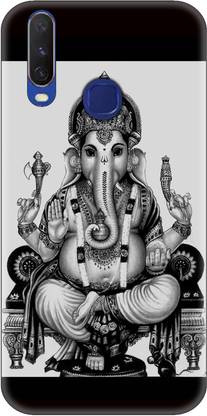 Smutty Back Cover for Vivo Y15, Vivo 1901 - Ganesh Print
