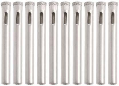 tools master 10Pcs 6mm Diamond Coated Core Drill Bits Hole Saw Glass Tile Ceramic 10Pcs 6mm Diamond Coated Core Drill Bits Hole Saw Glass Tile Ceramic