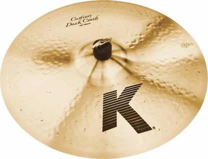 Zildjian K0953 K Family 18" K CUSTOM DARK CRASH Cymbal Clash Cymbal