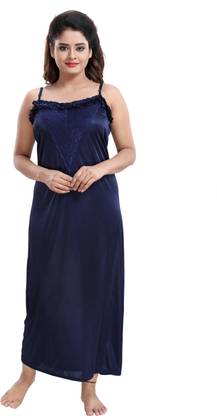 satin Night Dress Nighty for Women