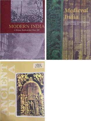 FOR CIVIL SERVICES EXAM PREPARATION Old Ncert Ancient,Medieval,Morden History Books With General Knowlege Book