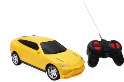 Akshit 888 Model Car 4D Yellow