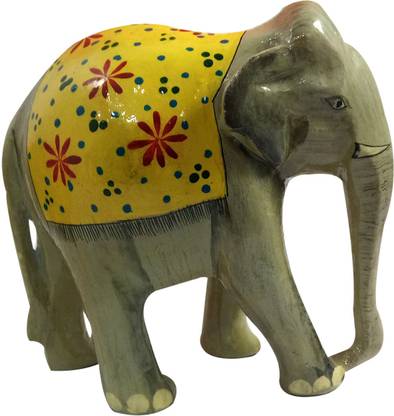INDIA MEETS INDIA Decorative Elephant Showpiece Decorative Showpiece  -  13 cm
