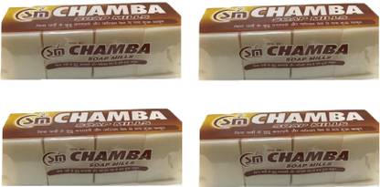 CHAMBA Soap Mills 160Gm (PACK OF 4) Detergent Bar