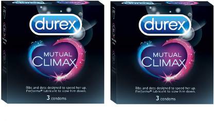 DUREX Mutual Climax Condoms (3X2) 6s Condom