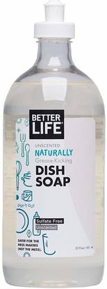 Better Life Dish It Out Dish Soap Unscented - 651 ml Dishwashing Detergent