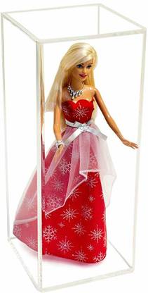 Better Display Cases Deluxe Clear Acrylic Figurine Display Case for Doll Bobblehead Action Figure