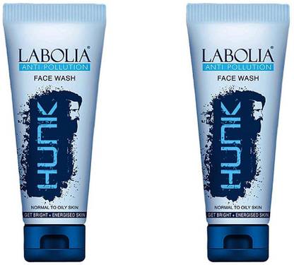 LABOLIA PERFECT MEN ANTI POLLUTION HUNK FACE WASH 65ML (PACK OF 2) Face Wash