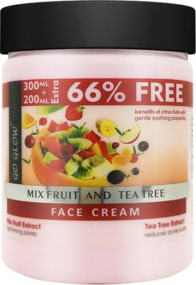 Go Glow Mix Fruit & Tea Tree Face Cream