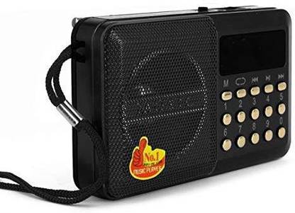 CRETO JOC h011 portable long battery backup fm radio supports / speakers support usb pendrive memory card FM Radio