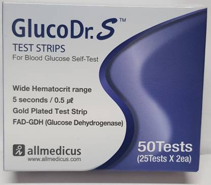GLUCO DR. S AGM-513-50 50 Glucometer Strips