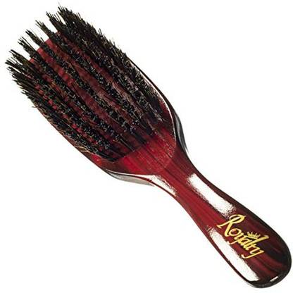 Royalty By Brush King Wave Brush 820-7 Row Hard Brush - Great 360 Waves Brush For Wolfing - From The Maker Of Torino Pro