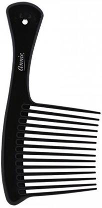annie Jumbo Rake Comb - Black