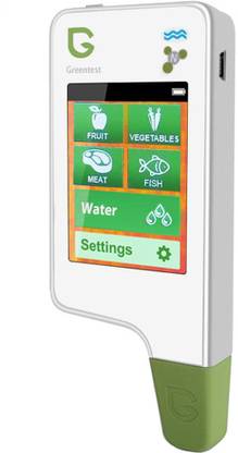 Smiledrive Green Test Food tester, Nitrate Detector for Fruits Vegetables Thermometer with Fork Kitchen Thermometer