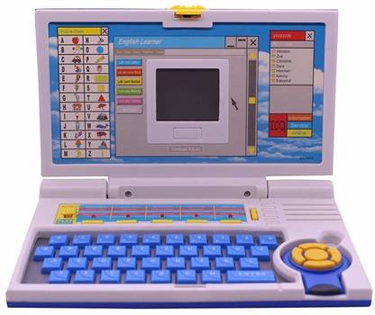 MTC Kid's English Learner Laptop/Educational Notebook Computer Large (Multicolour)