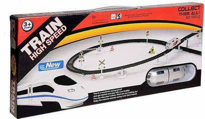 CADDLE & TOES High Speed Metro Train with Round Track/ Battery Operated/Towers /Checkpost