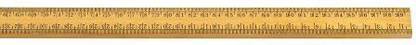 samriddhi Premium One Meter Wooden Scale(ruler), Horizontal Reading In Reverse On Each End Ruler