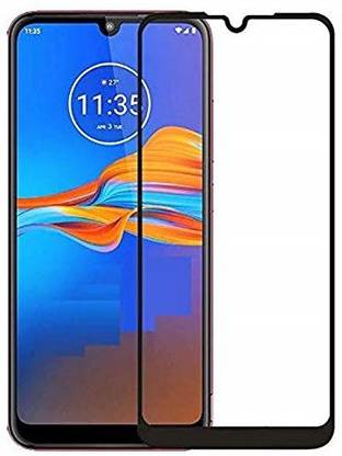 NKCASE Edge To Edge Tempered Glass for Motorola e6s