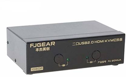 FJGEAR KVM Switch Media Streaming Device