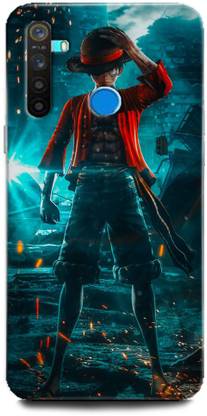GRAFIQE Back Cover for Realme 5/ Luffy, Monkey d Luffy, Anime, Lupi, Monkey, Straw Hat, Capitan