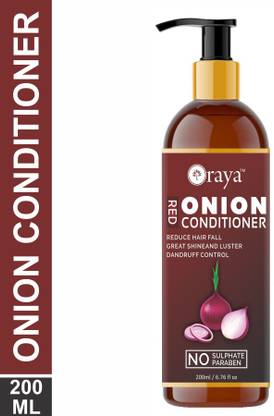 Oraya Onion Conditioner for Hair Growth & Hair Fall Control & Silky, Shine Conditioner For Daily Use-(200ml)