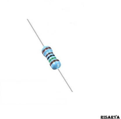 RISARYA 1.5K-OHM RESISTANCE,100PCS,1%,MFR,1/4 W,FIXED REISTOR Electronic Components Electronic Hobby Kit