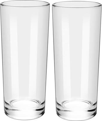 niks collection (Pack of 2) uropean Style Drinking Glass for Whiskey, Juice & Water -02 Glass Set Water/Juice Glass