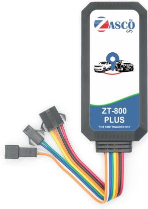 ZASCO ZT-800 Plus (Voice Surveillance, Engine Cut Off) GPS Tracker for Car Truck Bus with Battery Inside Vehicle Function (Stable Network Gain) GPS Device
