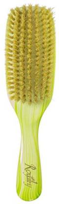 Royalty By Brush King Wave Brush 728-7 Row Medium Soft Brush- Great 360 Waves Brush