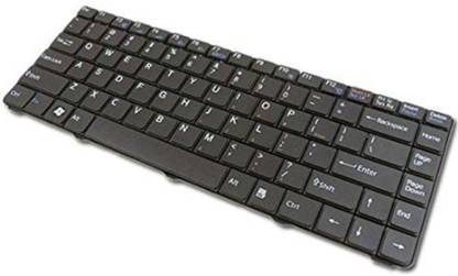 RS SONY VAIO VGN NR SERIES LAPTOP KEYBOARD WITH US LAYOUT IN BLACK P/N NSK-S6101 9J.N0A82.101 COMPATIBLE Internal Laptop-size Laptop Keyboard Compatible with Desktop, Laptop, Mac