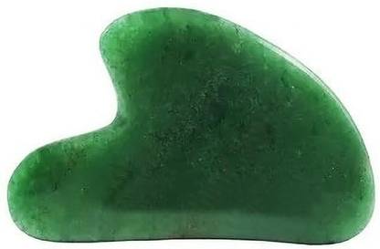 lemarbelle Dark Green Jade Gua Sha Stone Massager