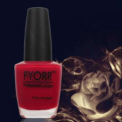 FYORR Long Lasting Highly Pigmented Nail Polish / Color (15ml) मल्टी