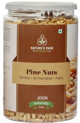 Nature's Park Pine Nuts - Chilgoza Healthy & Nutritious Snack- Helps in Weight Loss Pine Nuts
