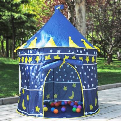 Sasimo Kids Pop Up Ocean Ball Play Children Beach Tent Baby Toy Play Game House Kids Princess Prince Castle Indoor Outdoor Toys Tents