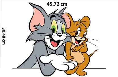 Tom And Jerry-Cartoon Poster-High Resolution Paper Print