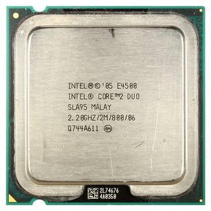 इंटेल 2.2 GHz LGA 775 CORE 2 DUO E4500 प्रोसेसर