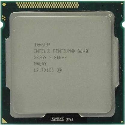 Intel PENTIUM DUAL CORE G640 2.8 GHz LGA 1155 Socket 2 Cores Desktop Processor