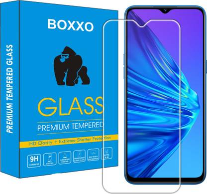 Boxxo Tempered Glass Guard for Realme 5, Realme 5s, Realme 5i