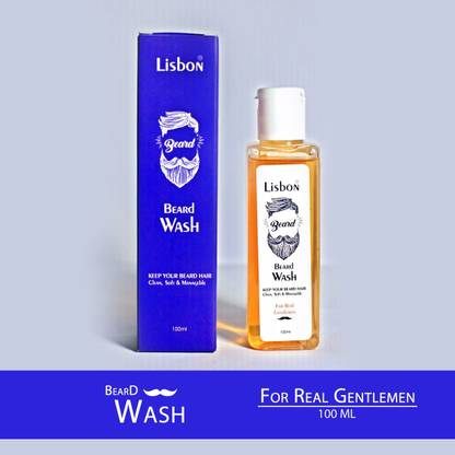 Lisbon Beard Wash Keep Your Beard Hair Clean Soft & Manageble (100 ML )