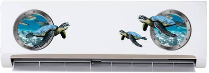 Decals Creation 958 cm AC Stickers Air Conditioner Sticker Standard Size For All AC's Self Adhesive Sticker