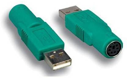 ClassyTek USB Male to 6-pin Mini Din Female Adaptor/Converter Adapter Wire Connector