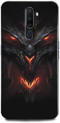 Inditex Back Cover for OPPO A5 2020/ Diablo, Game, Hack N Slash, Red, Fire, movie, Squad, Suicide