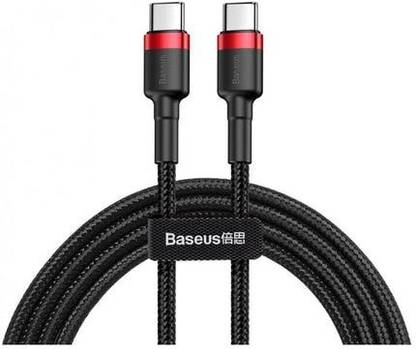 Baseus USB Type C Cable 2 m Series 100 W USB C to USB Type C Cable Quick Charge 4.0 PD Fast Charging Cable Nylon Braided for Laptops and Mobile Phones
