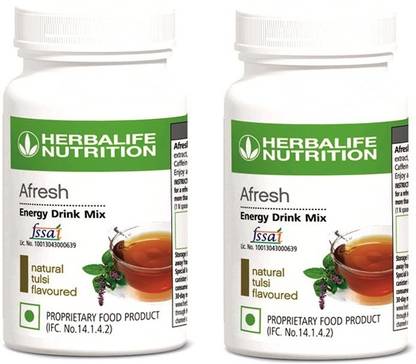 HERBALIFE Afresh Energy Drink Flavor (50g) - Pack of 2 Energy Drink