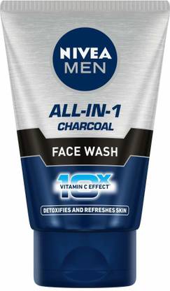 NIVEA MEN All-in-1 charcoal Face Wash