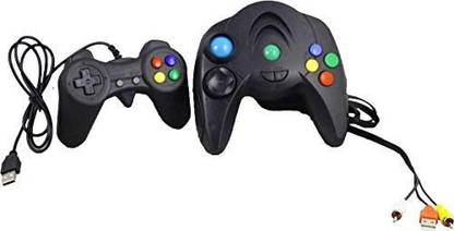 b.h.fashion 108000 in 1 Video Game Pad 2 Player Direct AV Inputs USB No Batteries Required 2 Remote for Kids  Gaming Accessory Kit